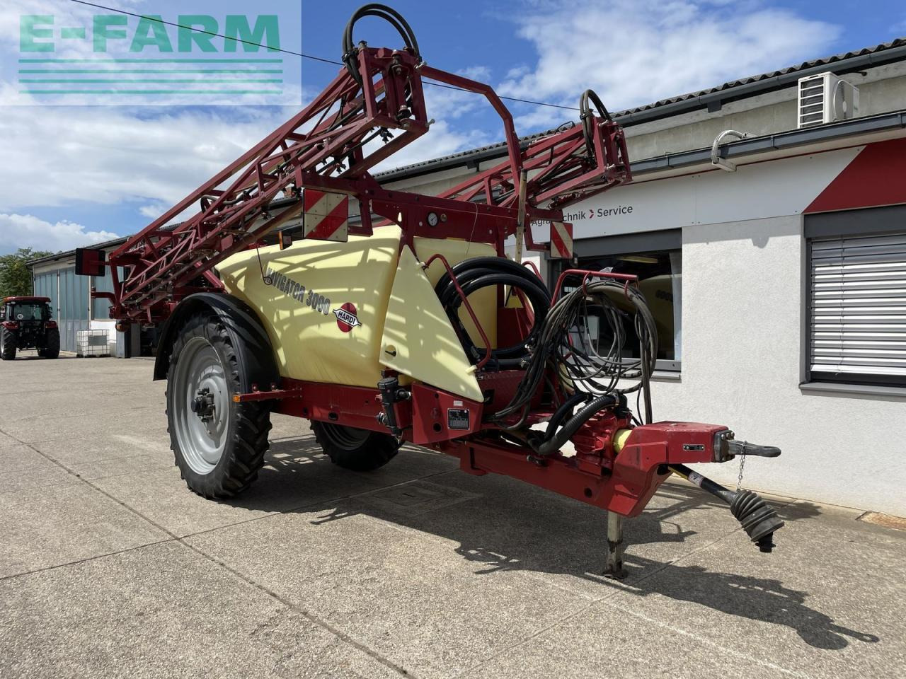Hardi navigator 3000 - Anhängespritze: das Bild 1 Hardi navigator 3000 - Anhängespritze: das Bild 1