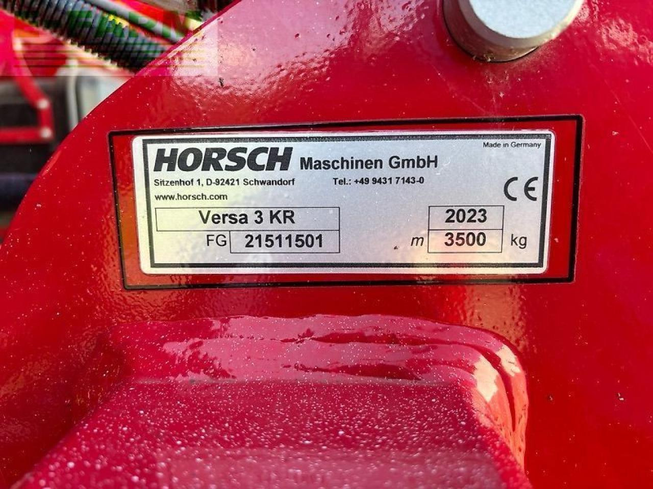 Horsch versa 3 kr - Sämaschine: das Bild 5 Horsch versa 3 kr - Sämaschine: das Bild 5