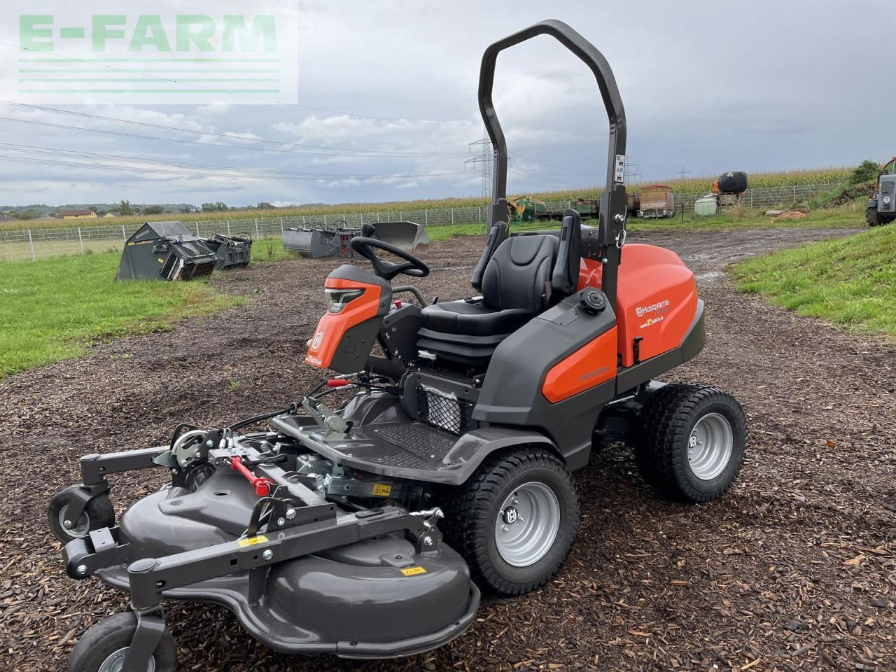 Husqvarna rider 525dx diesel allrad / servolenkung neu ink - Traktor: das Bild 1 Husqvarna rider 525dx diesel allrad / servolenkung neu ink - Traktor: das Bild 1