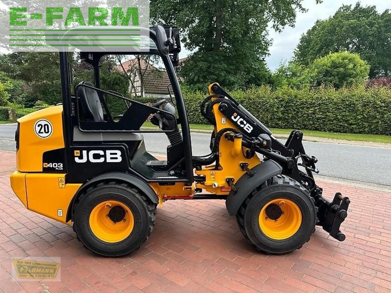 JCB 403 plus agri großer motor, zentralschmierung - Radlader: das Bild 3 JCB 403 plus agri großer motor, zentralschmierung - Radlader: das Bild 3