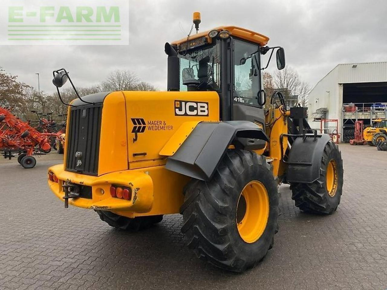 JCB 416s farm master 6-gang / 165 ps - Minibagger: das Bild 4 JCB 416s farm master 6-gang / 165 ps - Minibagger: das Bild 4