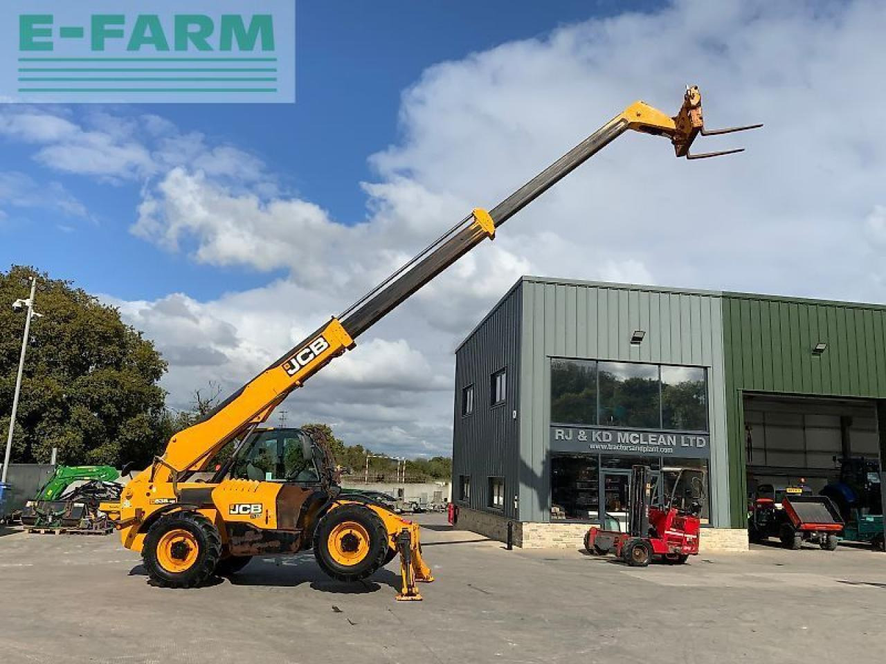 JCB 535-125 hi viz telehandler (st24434) - Teleskoplader: das Bild 1 JCB 535-125 hi viz telehandler (st24434) - Teleskoplader: das Bild 1