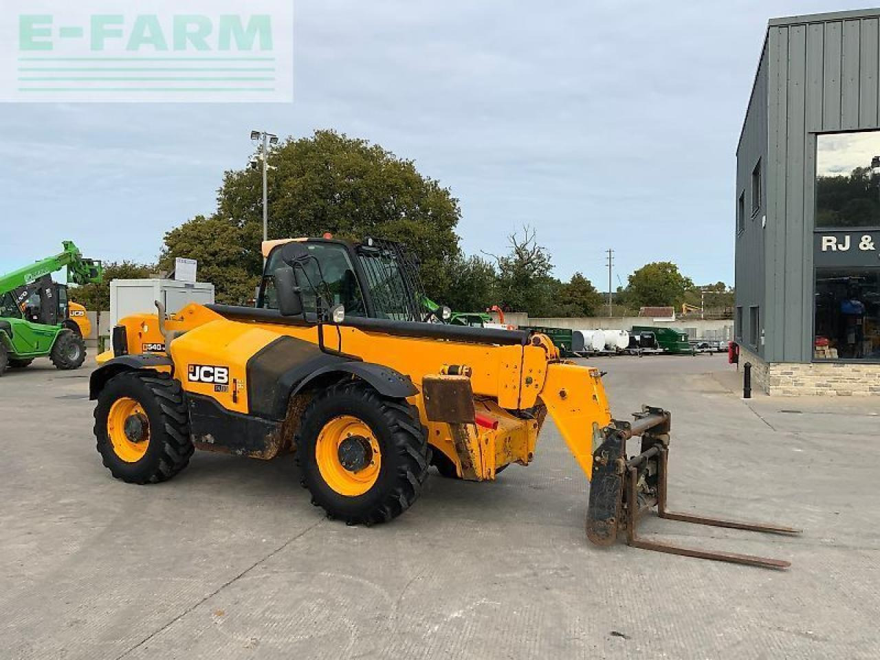 JCB 540-140 hi viz telehandler (st24049) - Teleskoplader: das Bild 2 JCB 540-140 hi viz telehandler (st24049) - Teleskoplader: das Bild 2