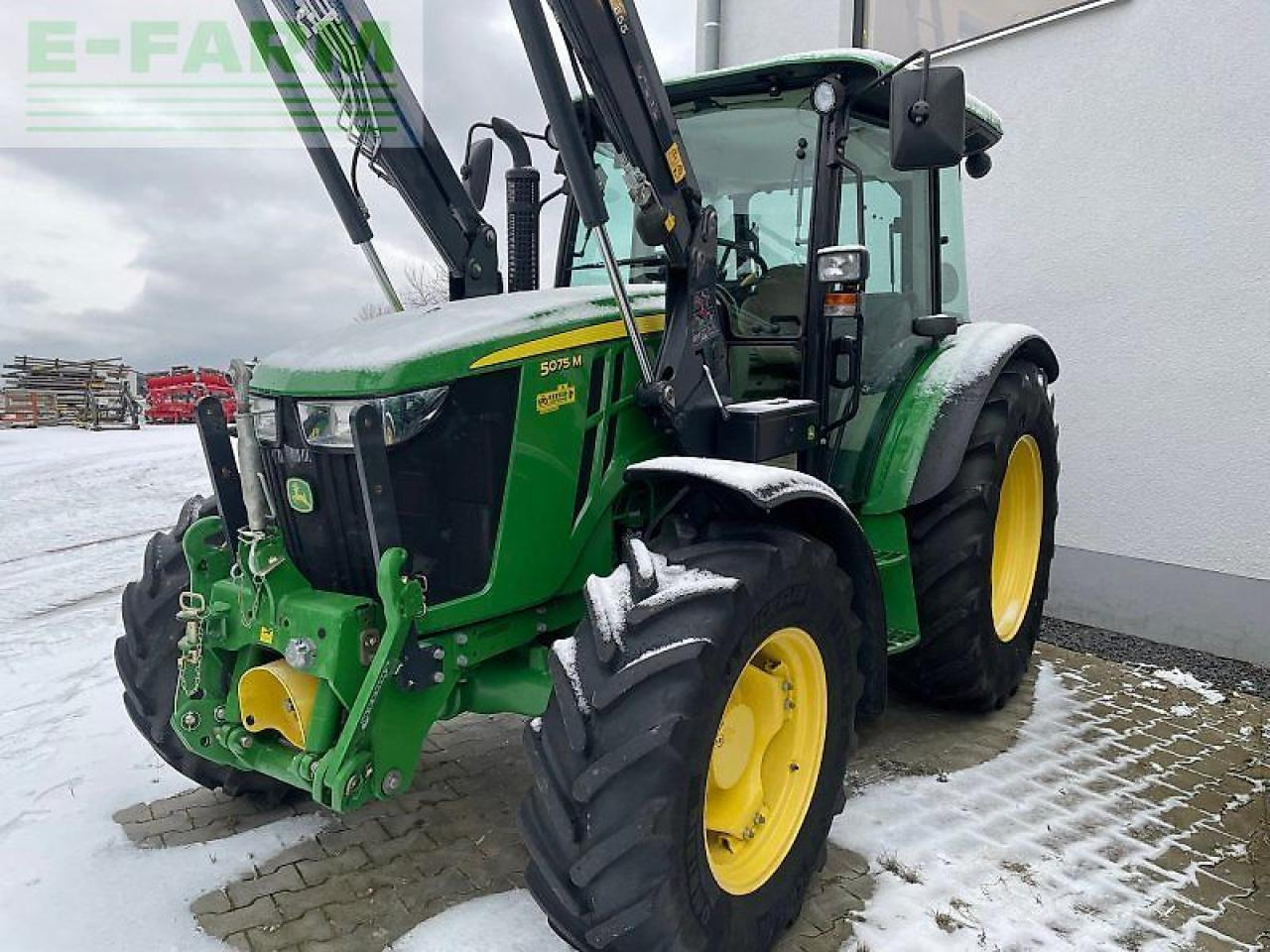 John Deere 5075 m - Traktor: das Bild 1 John Deere 5075 m - Traktor: das Bild 1