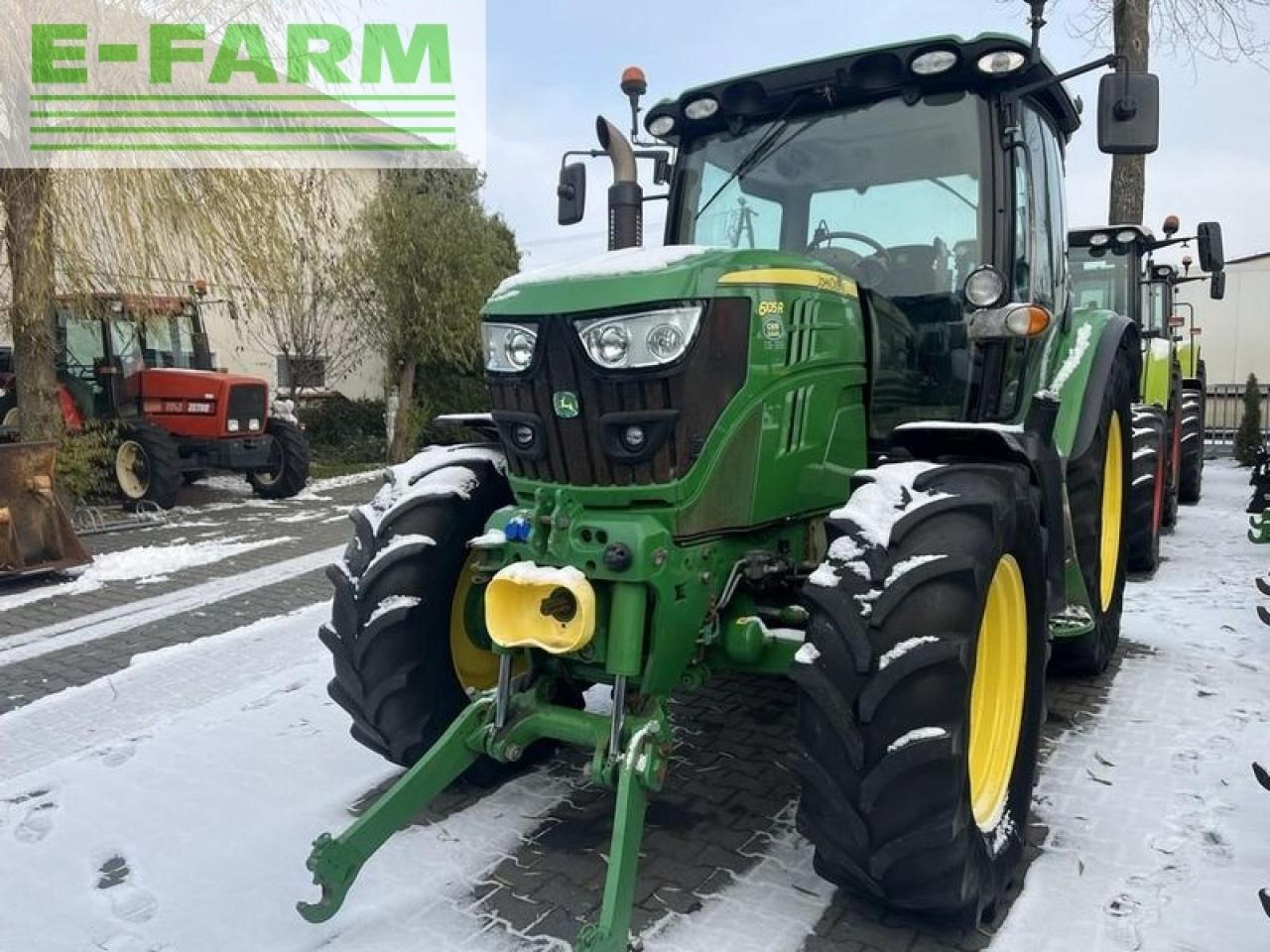 John Deere 6105r - Traktor: das Bild 2 John Deere 6105r - Traktor: das Bild 2