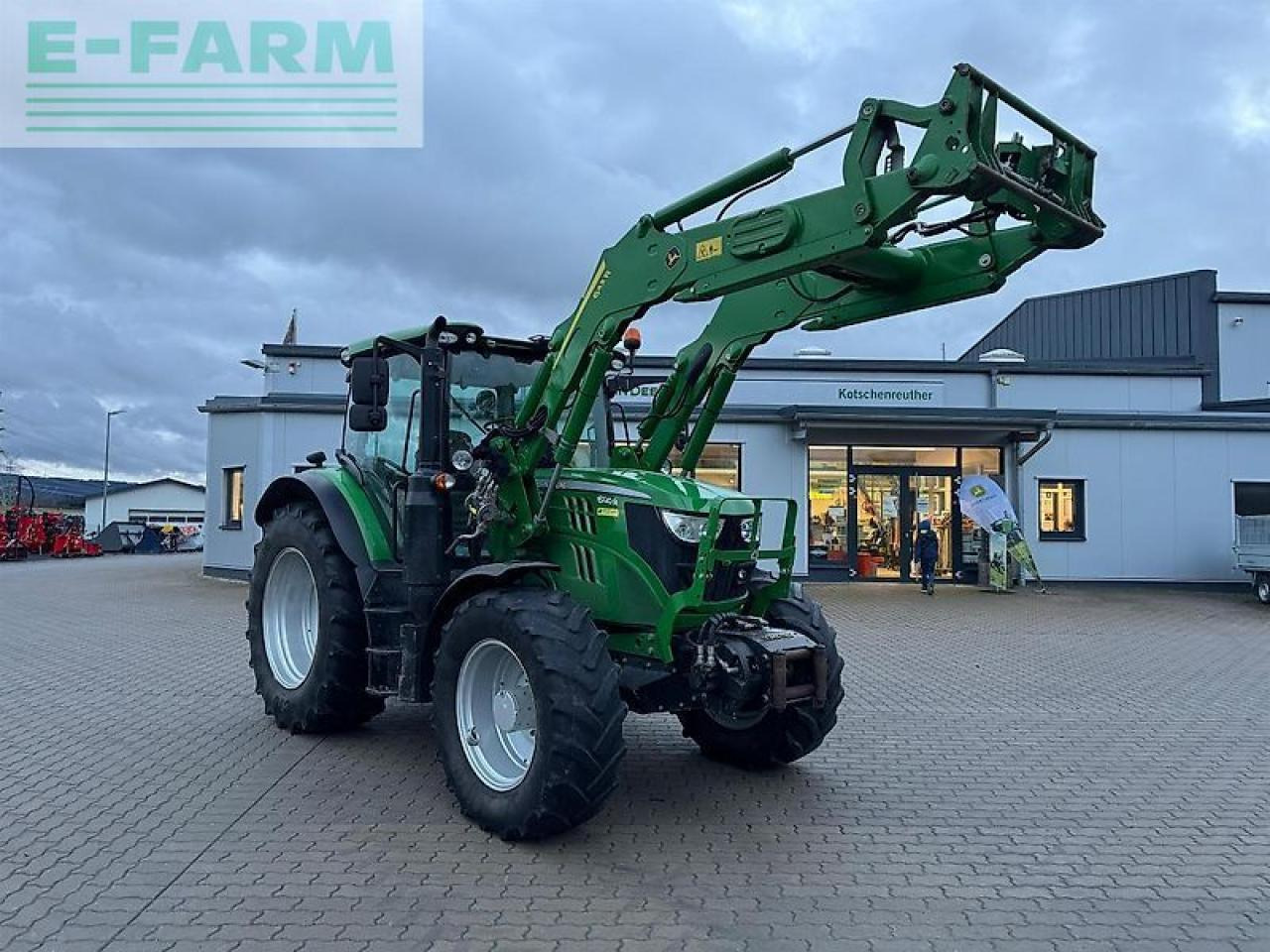 John Deere 6120r forstausrüstung - Traktor: das Bild 1 John Deere 6120r forstausrüstung - Traktor: das Bild 1