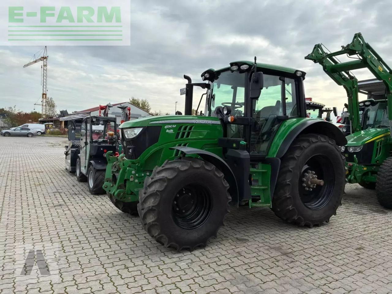 John Deere 6130m - Traktor: das Bild 2 John Deere 6130m - Traktor: das Bild 2