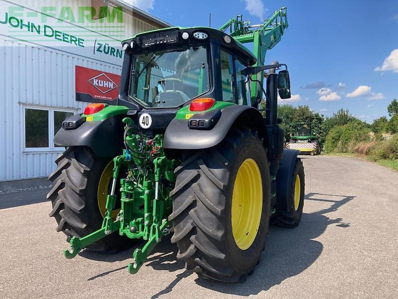 John Deere 6140m - Traktor: das Bild 4 John Deere 6140m - Traktor: das Bild 4