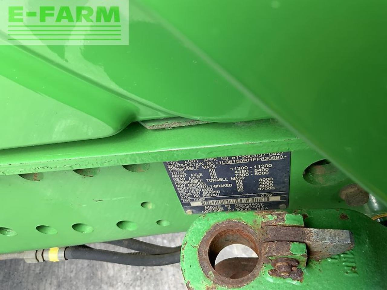 Traktor John Deere 6150r tractor (st22811): das Bild 13