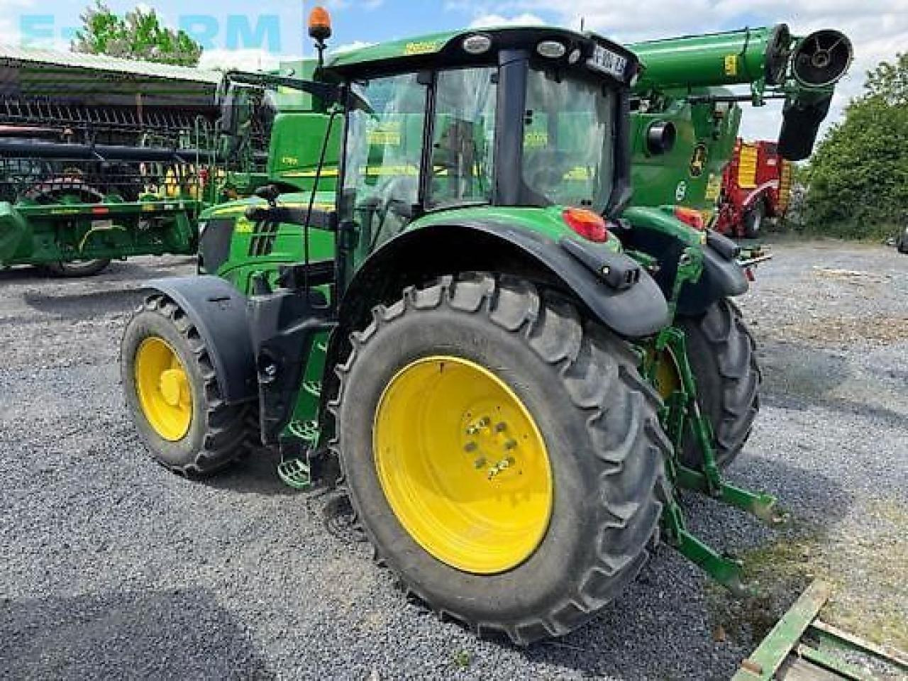 John Deere 6195m - Traktor: das Bild 5 John Deere 6195m - Traktor: das Bild 5