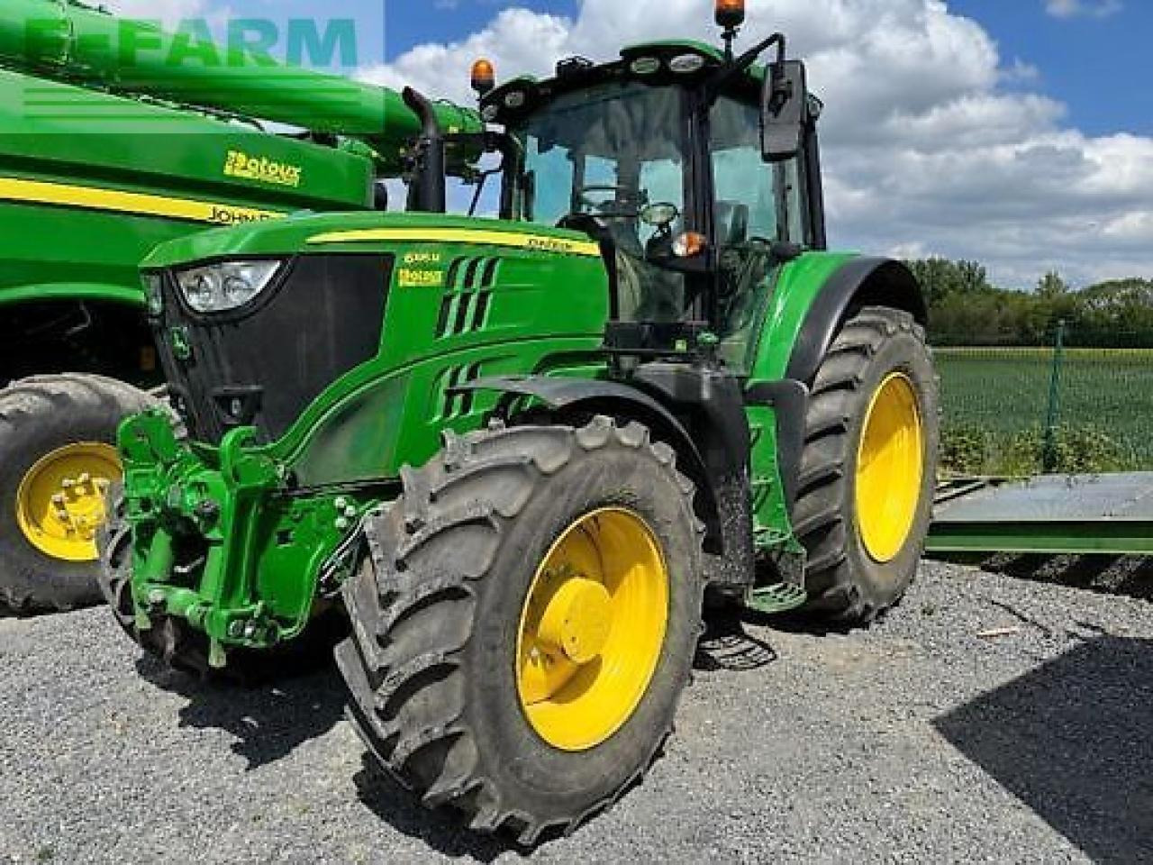 John Deere 6195m - Traktor: das Bild 1 John Deere 6195m - Traktor: das Bild 1