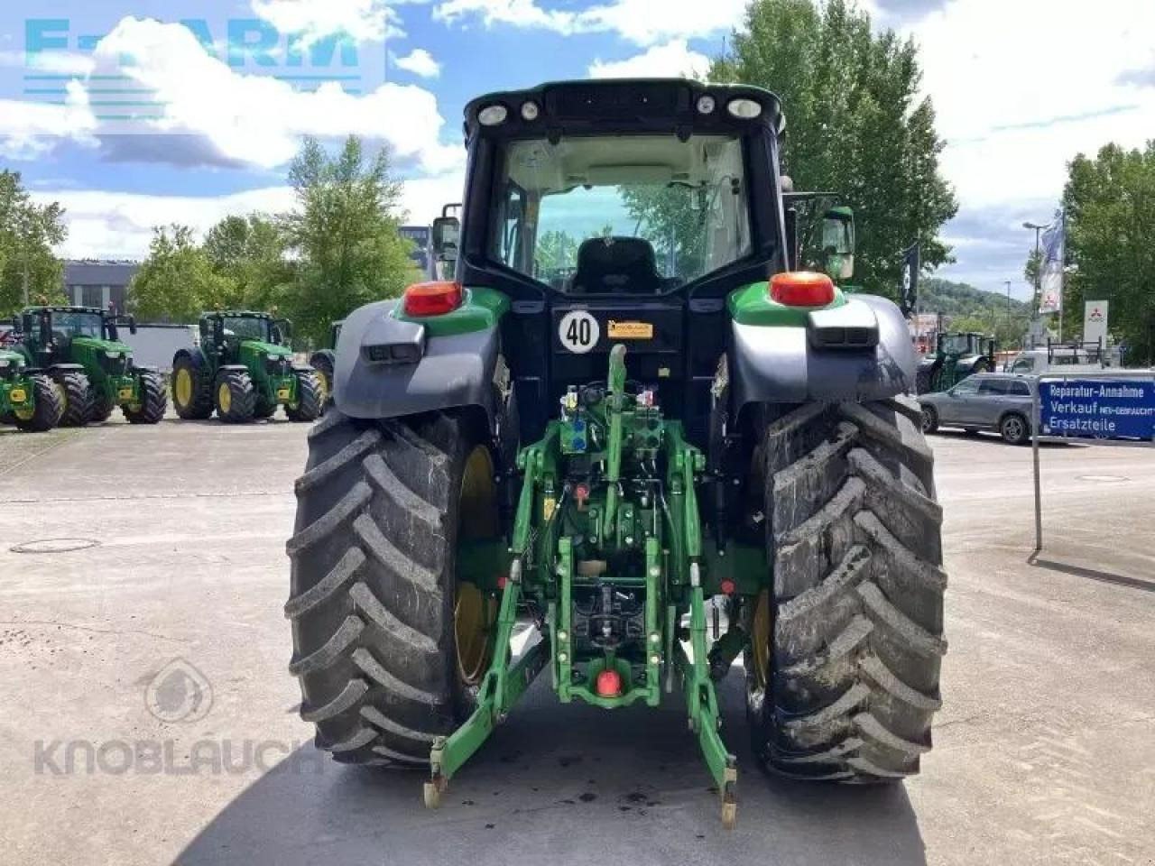 John Deere 6195m - Traktor: das Bild 4 John Deere 6195m - Traktor: das Bild 4