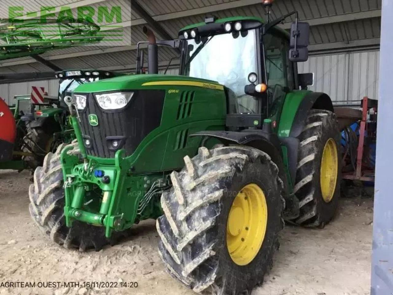 John Deere 6195m - Traktor: das Bild 1 John Deere 6195m - Traktor: das Bild 1