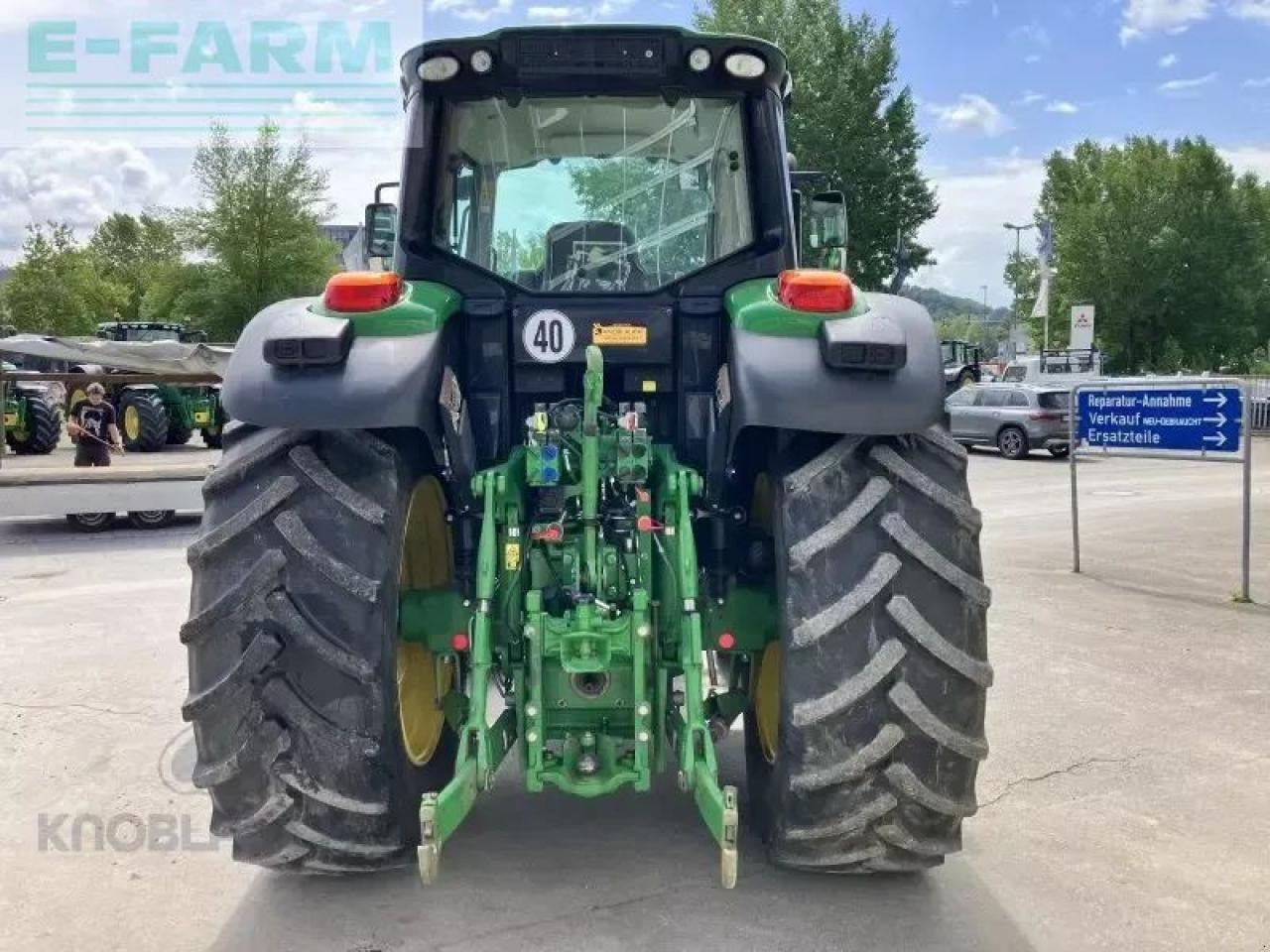 John Deere 6195m - Traktor: das Bild 4 John Deere 6195m - Traktor: das Bild 4