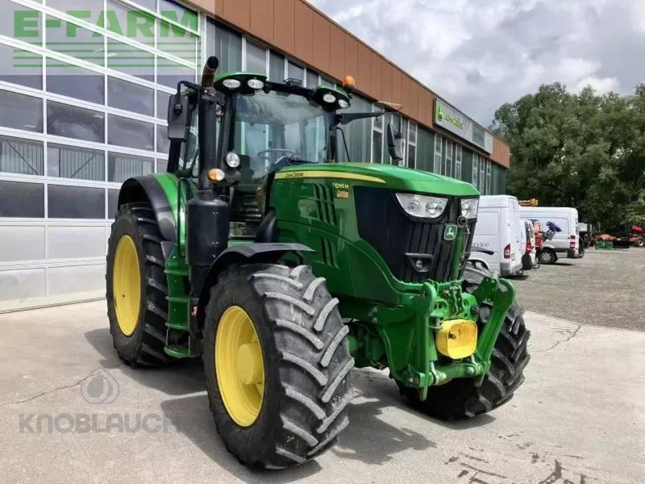 John Deere 6195m - Traktor: das Bild 1 John Deere 6195m - Traktor: das Bild 1