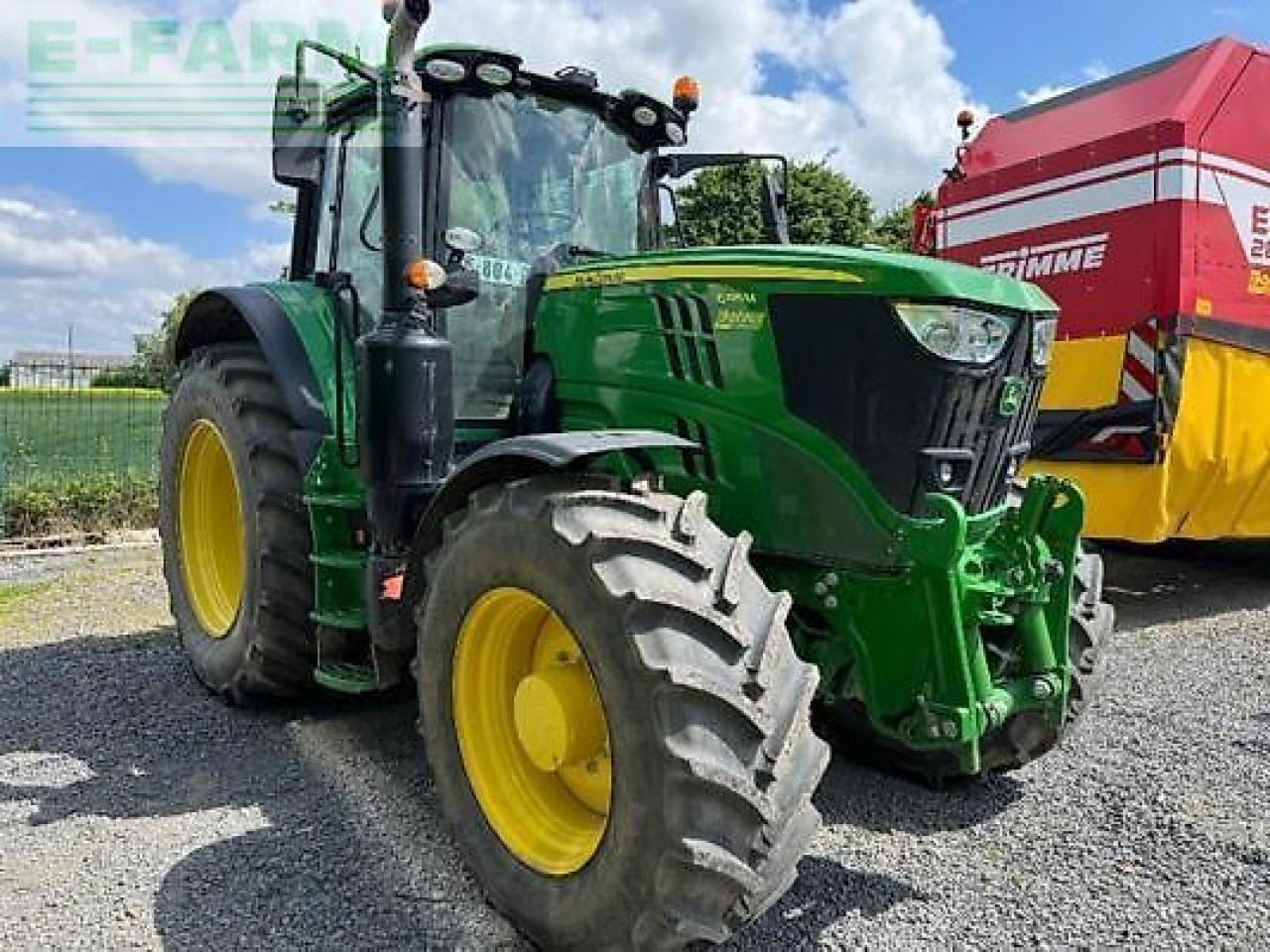 John Deere 6195m - Traktor: das Bild 3 John Deere 6195m - Traktor: das Bild 3
