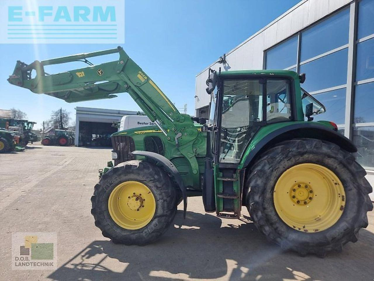 John Deere 6820 - Traktor: das Bild 3 John Deere 6820 - Traktor: das Bild 3