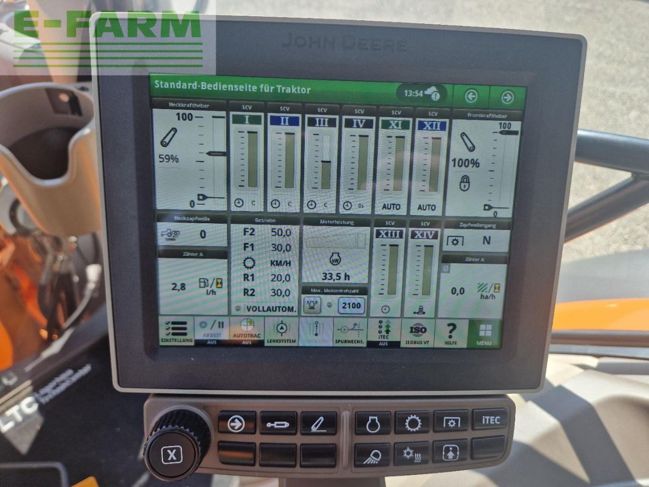 Traktor John Deere 6R 150: das Bild 17