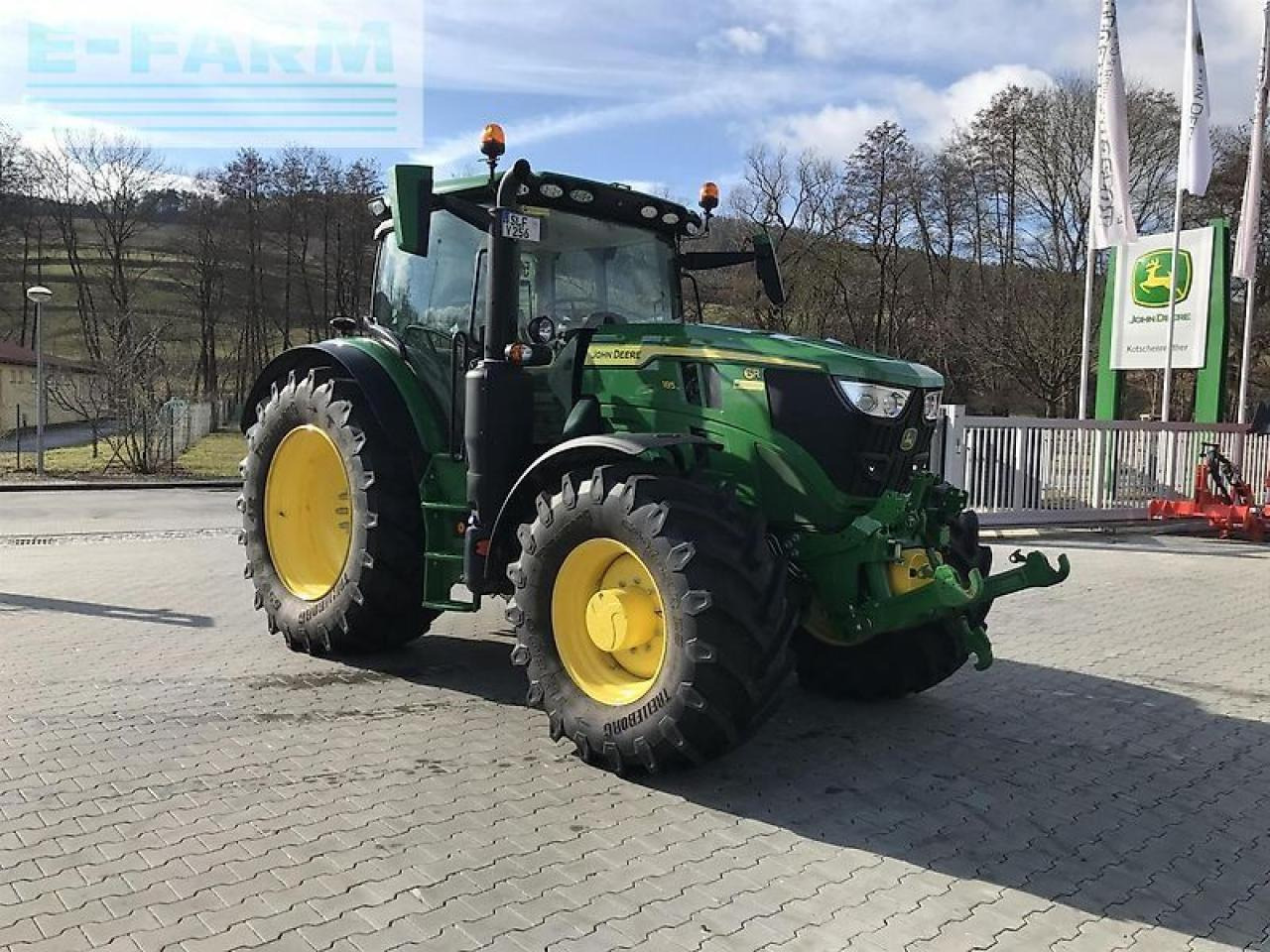 John Deere 6r 185 - command pro - Traktor: das Bild 1 John Deere 6r 185 - command pro - Traktor: das Bild 1