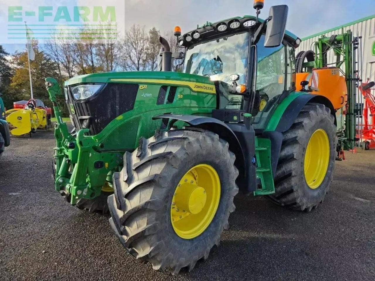 John Deere 6r155 - Traktor: das Bild 1 John Deere 6r155 - Traktor: das Bild 1