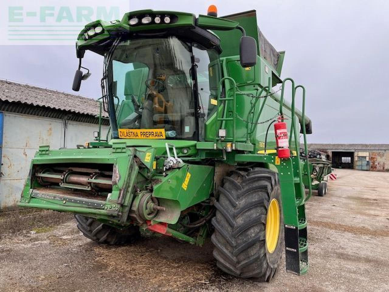 John Deere T670 - Mähdrescher: das Bild 3 John Deere T670 - Mähdrescher: das Bild 3