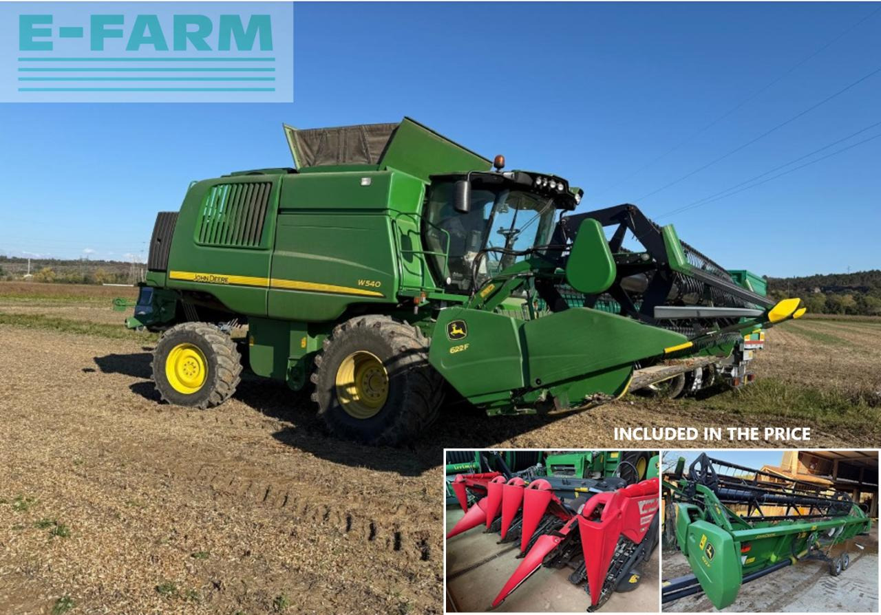John Deere W540 - Mähdrescher: das Bild 1 John Deere W540 - Mähdrescher: das Bild 1