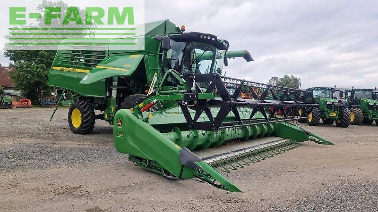 John Deere t550 levelland mit 722x - Mähdrescher: das Bild 1 John Deere t550 levelland mit 722x - Mähdrescher: das Bild 1