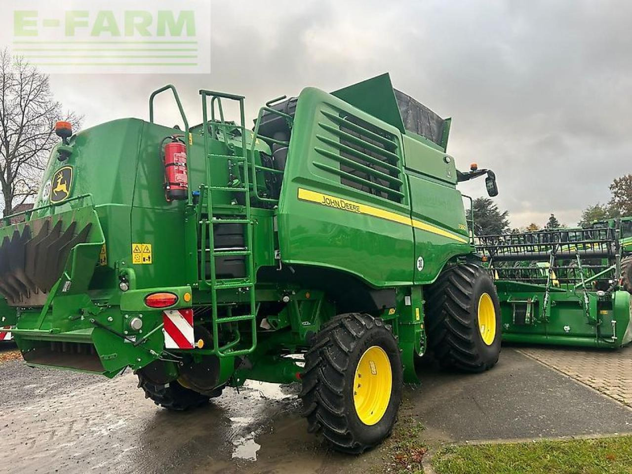 John Deere t560 + 722 premium flow - Mähdrescher: das Bild 4 John Deere t560 + 722 premium flow - Mähdrescher: das Bild 4