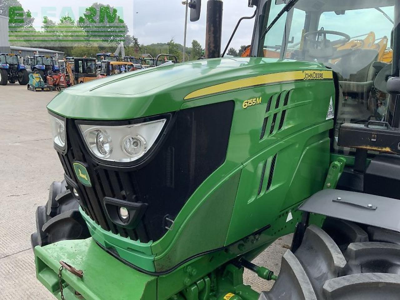 John Deere tractor 6155m (st23502) - Traktor: das Bild 3 John Deere tractor 6155m (st23502) - Traktor: das Bild 3