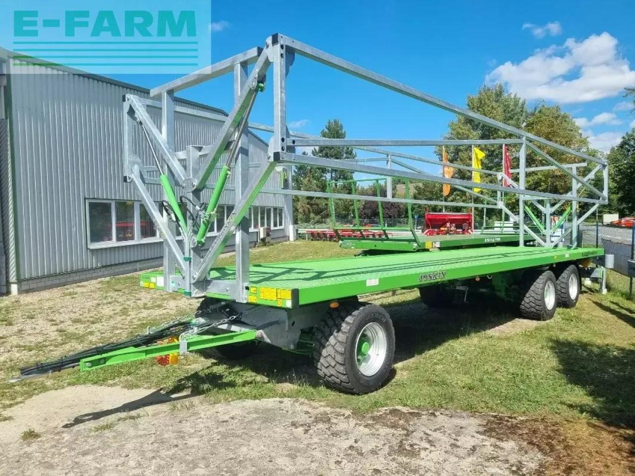 Joskin wago trp10000t21 - Landwirtschaftlicher Plattformanhänger: das Bild 1 Joskin wago trp10000t21 - Landwirtschaftlicher Plattformanhänger: das Bild 1