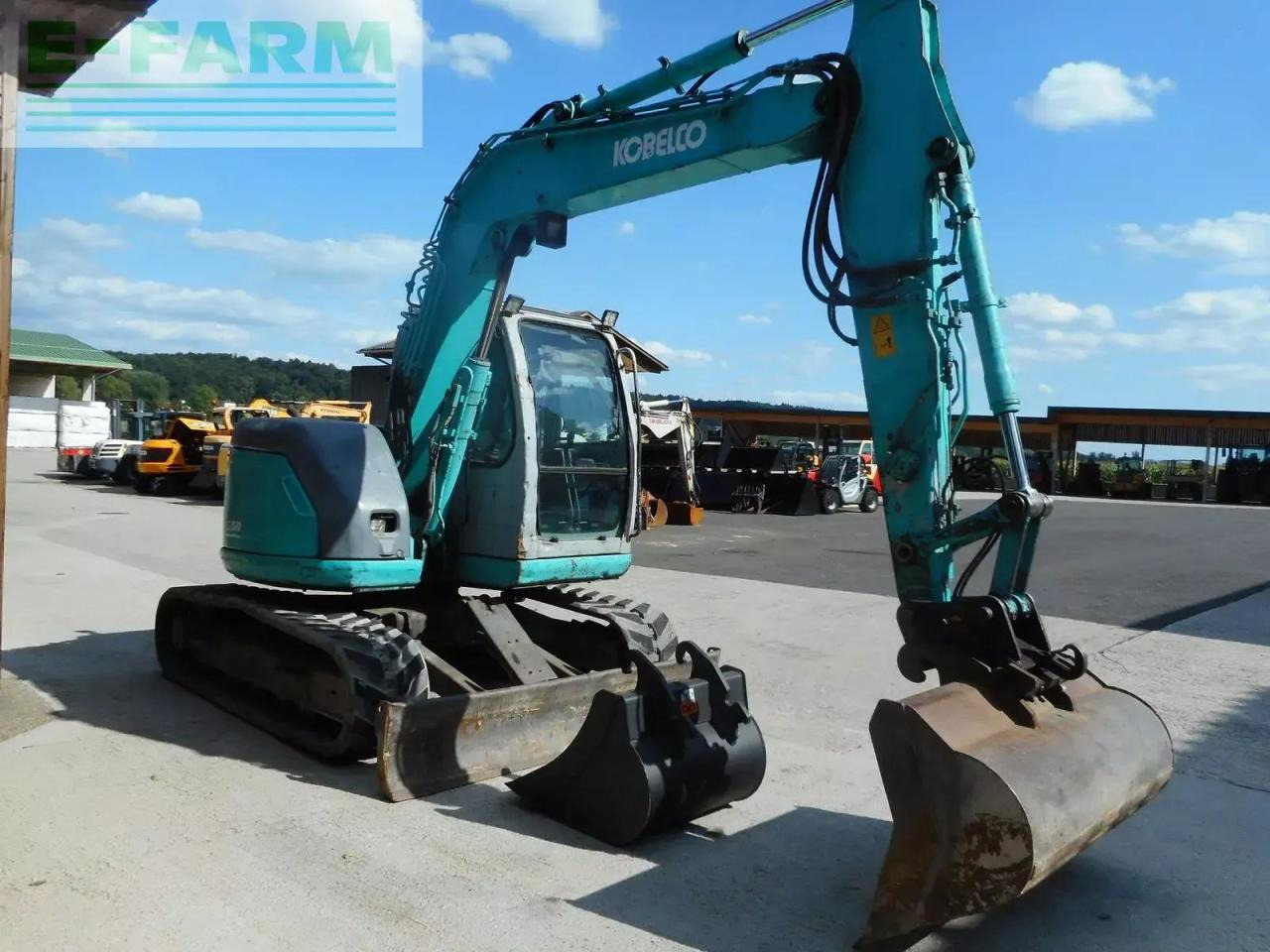 Kobelco sk 70 sr-1e ( 7.400kg ) - Minibagger: das Bild 5 Kobelco sk 70 sr-1e ( 7.400kg ) - Minibagger: das Bild 5