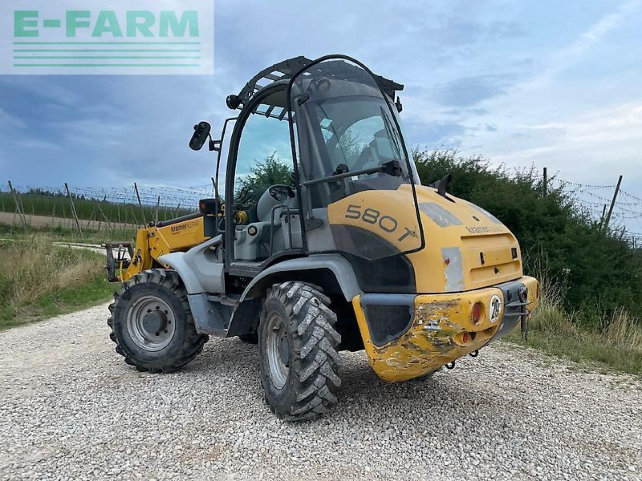 Kramer 580 t - Teleskoplader: das Bild 4 Kramer 580 t - Teleskoplader: das Bild 4