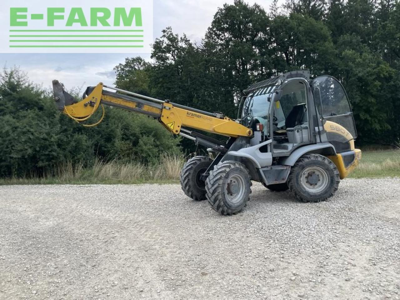 Kramer 580 t - Teleskoplader: das Bild 1 Kramer 580 t - Teleskoplader: das Bild 1