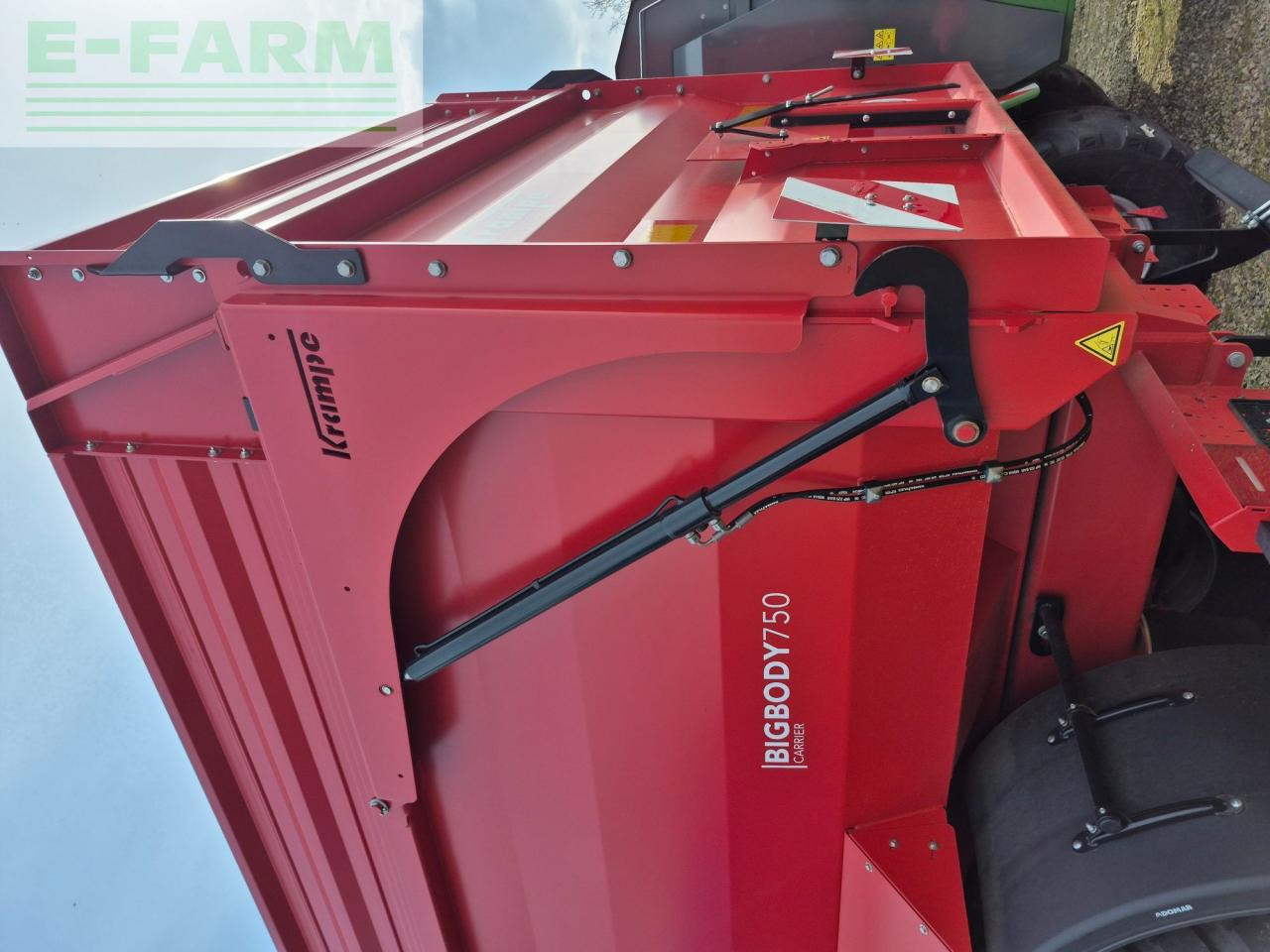 Krampe BIG BODY 750 - Landwirtschaftlicher Kipper: das Bild 1 Krampe BIG BODY 750 - Landwirtschaftlicher Kipper: das Bild 1