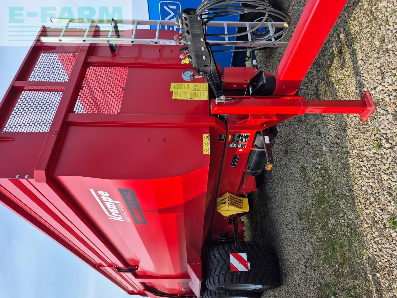 Krampe BIG BODY 750 - Landwirtschaftlicher Kipper: das Bild 2 Krampe BIG BODY 750 - Landwirtschaftlicher Kipper: das Bild 2
