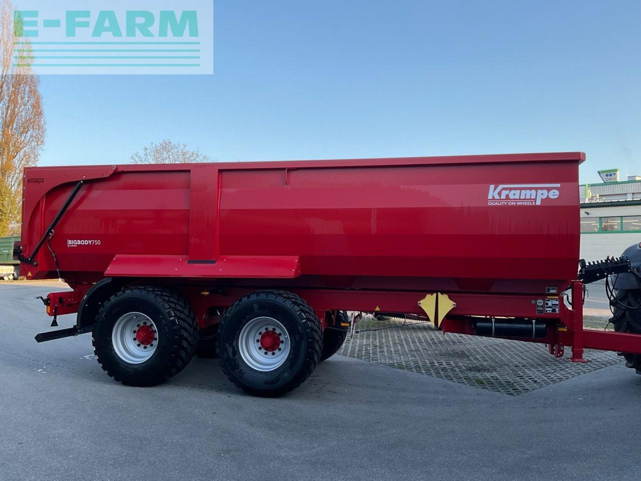 Krampe BigBody 750 - Landwirtschaftlicher Kipper: das Bild 4 Krampe BigBody 750 - Landwirtschaftlicher Kipper: das Bild 4
