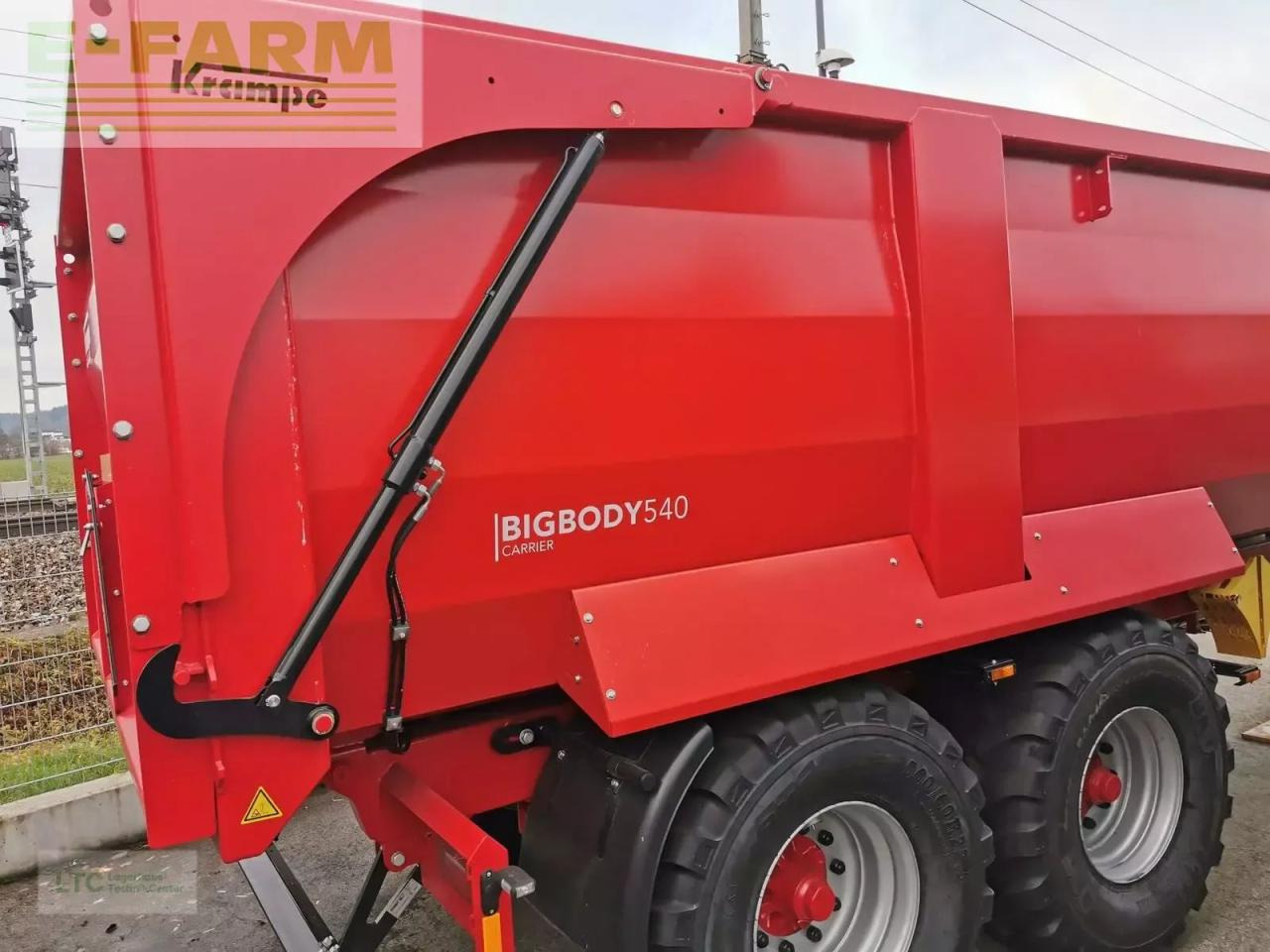 Krampe big body 540 - Landwirtschaftlicher Kipper: das Bild 3 Krampe big body 540 - Landwirtschaftlicher Kipper: das Bild 3