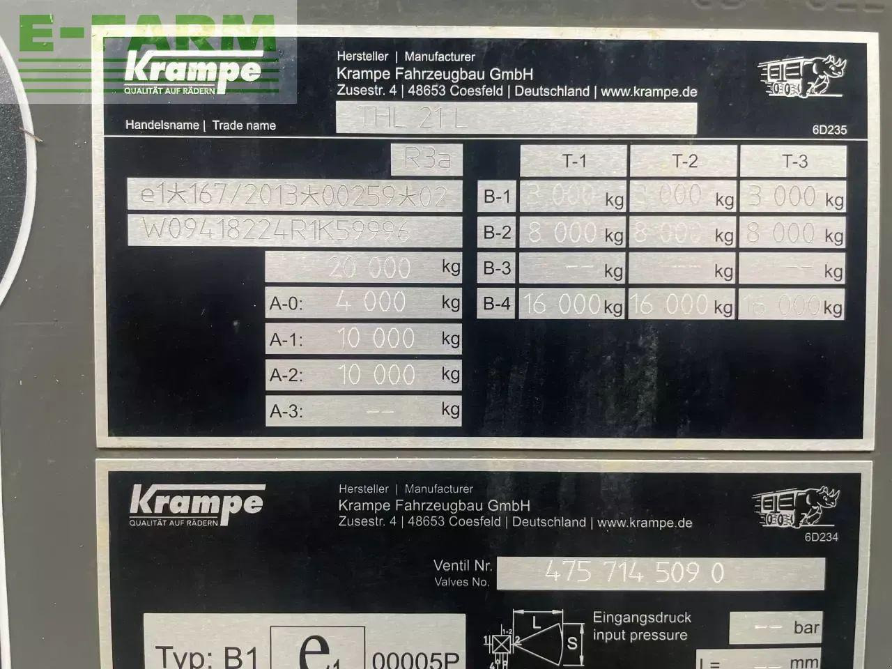 Krampe thl 21l - Landwirtschaftlicher Kipper: das Bild 4 Krampe thl 21l - Landwirtschaftlicher Kipper: das Bild 4