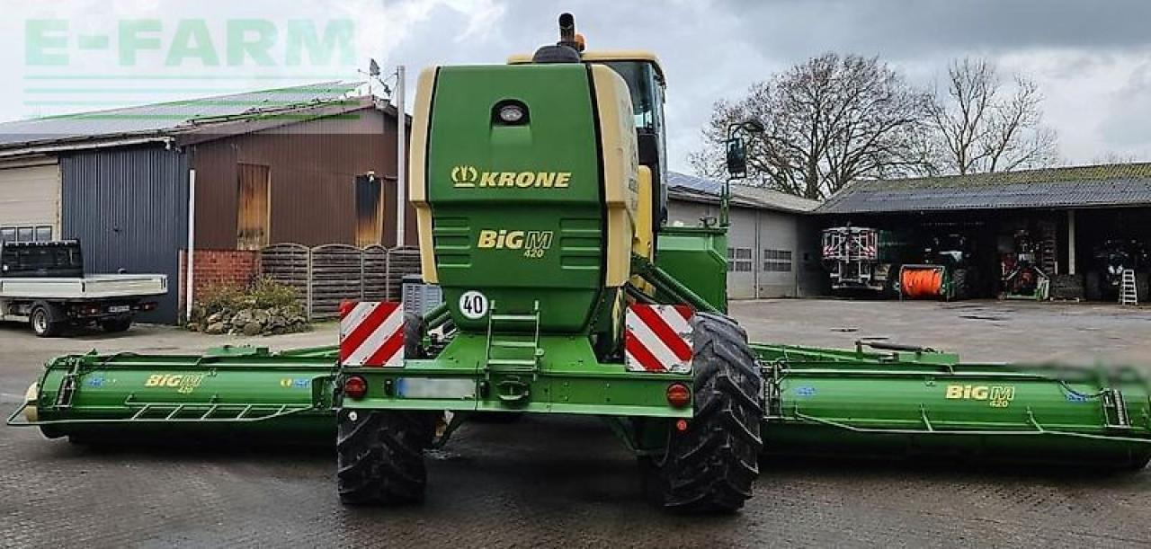Krone big m 420 - Mähwerk: das Bild 5 Krone big m 420 - Mähwerk: das Bild 5