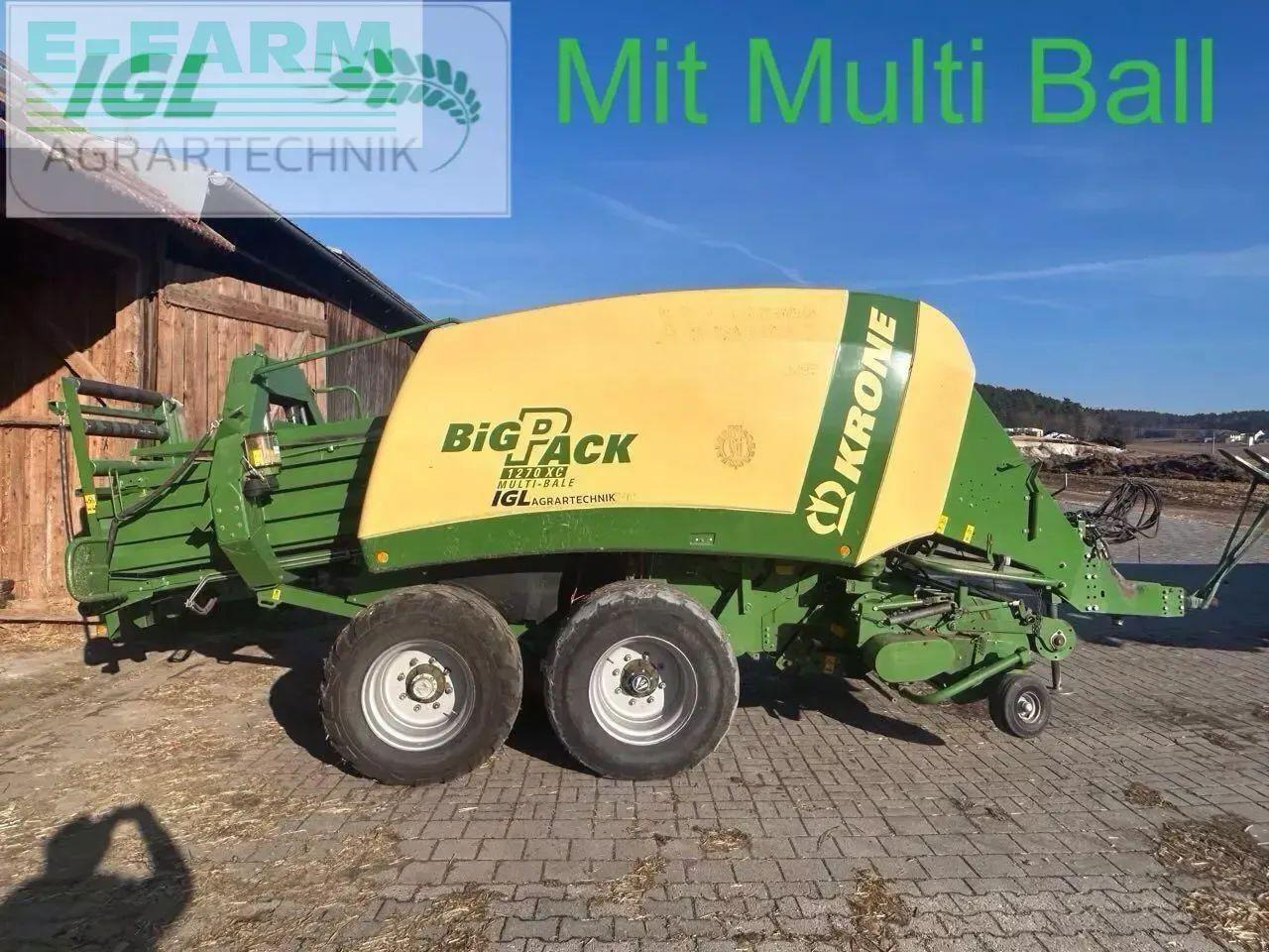 Krone big pack 1270 xc multi bale - Packenpresse: das Bild 1 Krone big pack 1270 xc multi bale - Packenpresse: das Bild 1