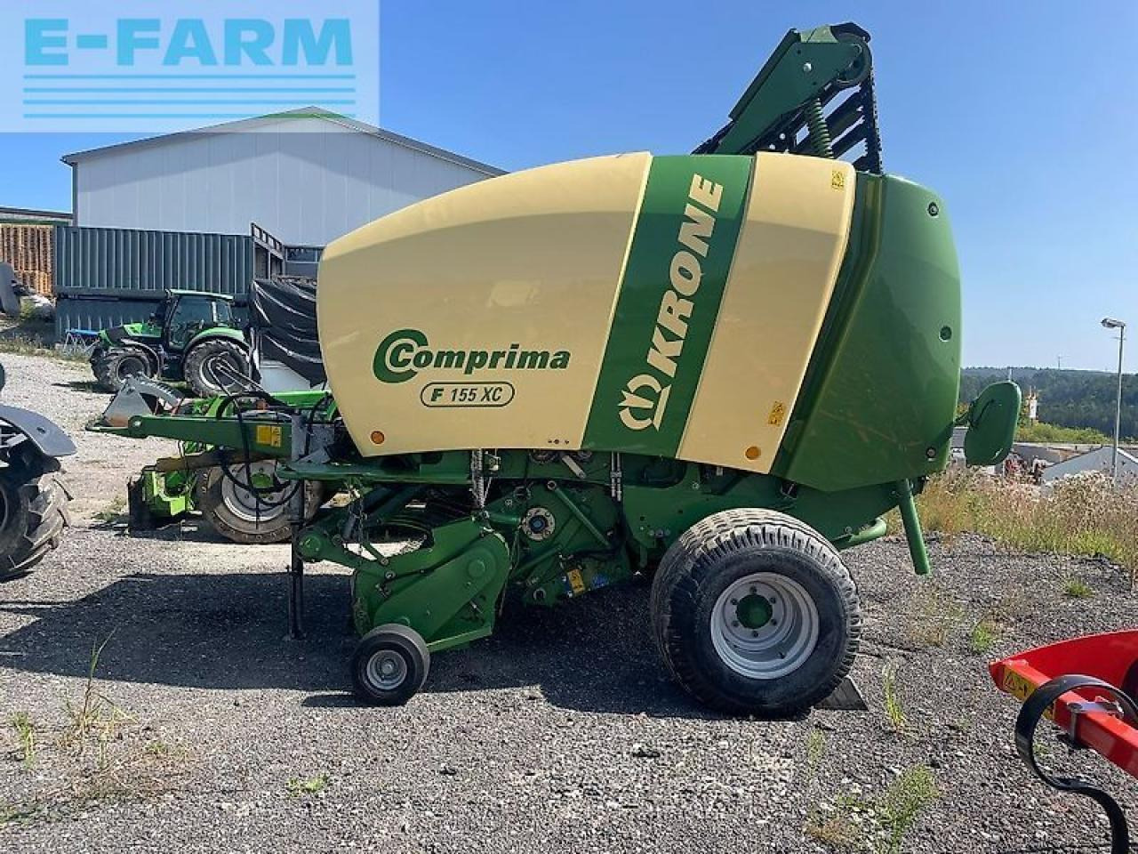 Krone comprima f 155 xc - Packenpresse: das Bild 2 Krone comprima f 155 xc - Packenpresse: das Bild 2