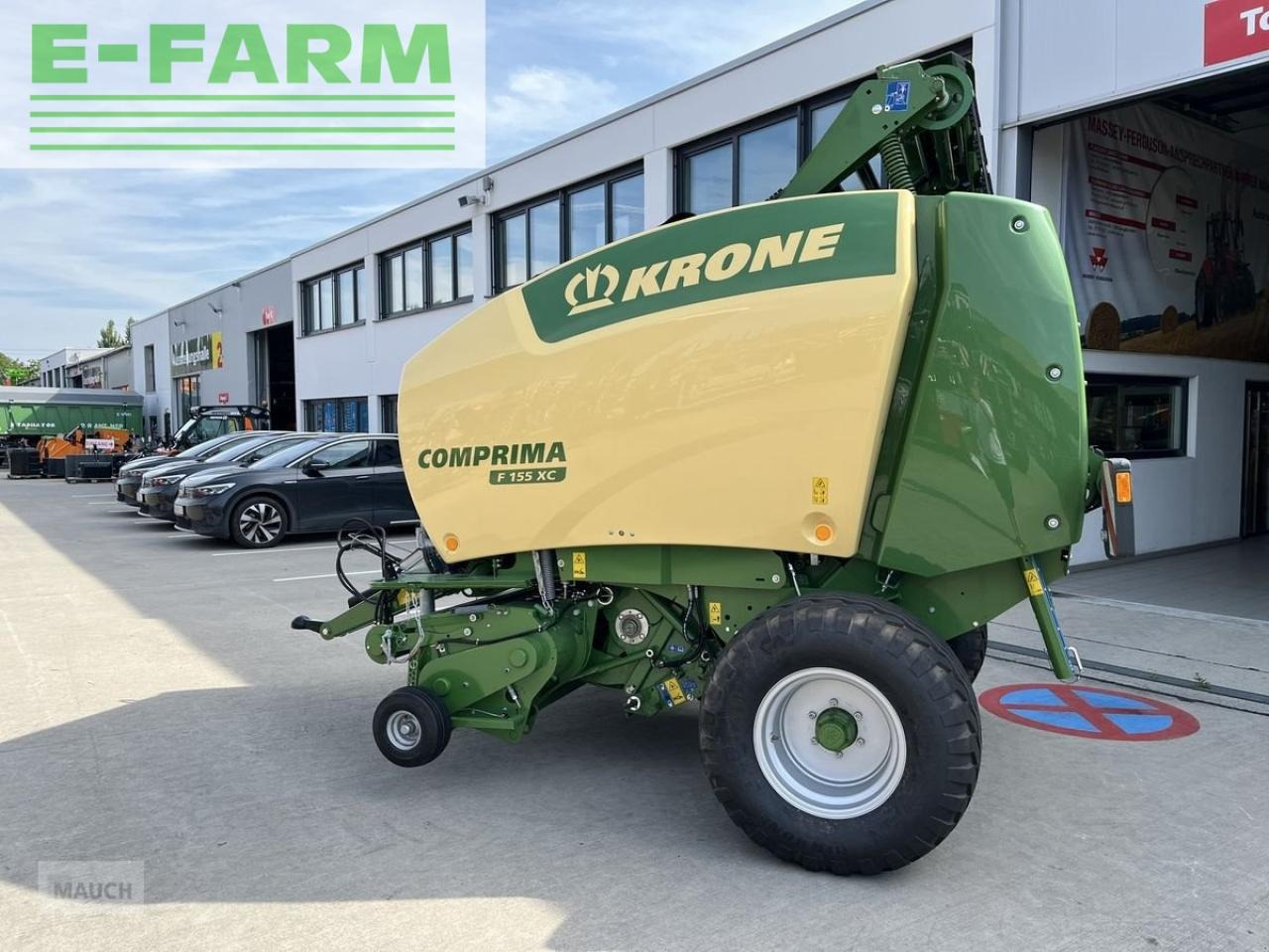 Krone comprima f155 xc - Packenpresse: das Bild 3 Krone comprima f155 xc - Packenpresse: das Bild 3