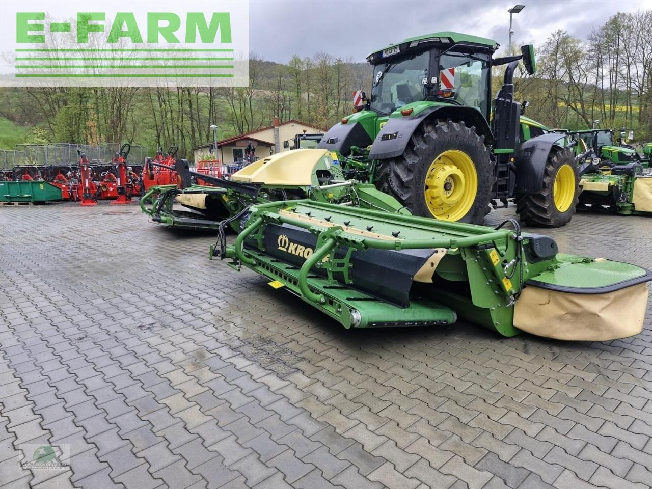 Krone easycut b 1000 cv c + easycut 400 cv fold - Heuwender/ Wenderechen: das Bild 2 Krone easycut b 1000 cv c + easycut 400 cv fold - Heuwender/ Wenderechen: das Bild 2