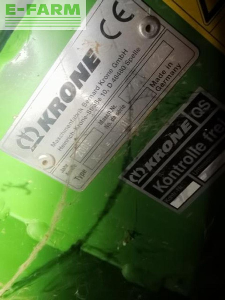 Krone sww x-disc 6200 - Ernteforsatz für Häcksler: das Bild 2 Krone sww x-disc 6200 - Ernteforsatz für Häcksler: das Bild 2
