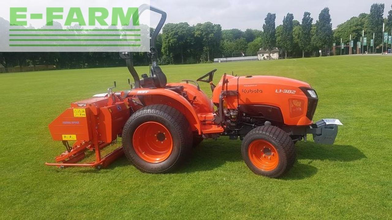 Traktor Kubota l1-382 hydrostat -turf bereifung: das Bild 6