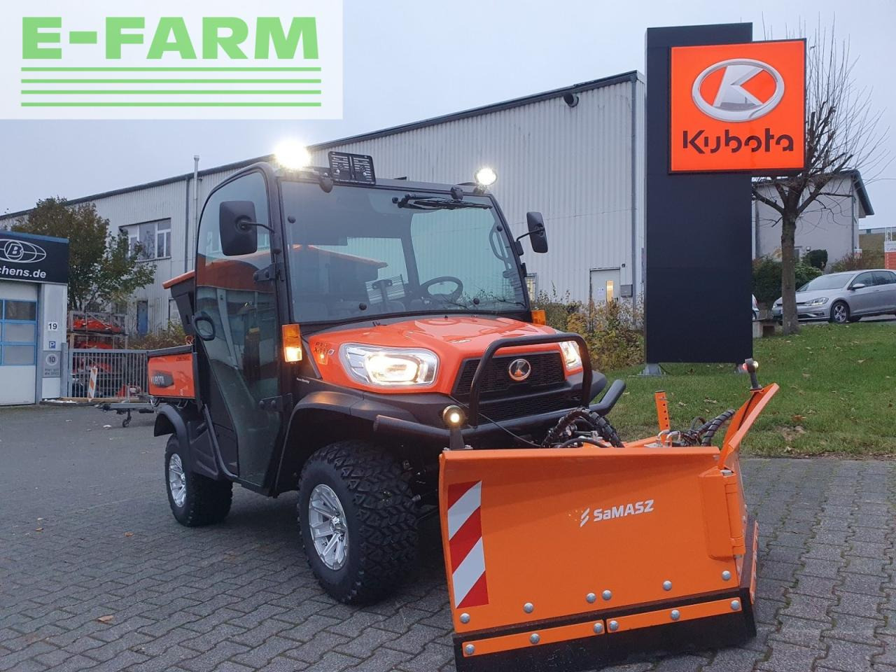 Kubota rtvx-1110 winterdienstpaket - Schneeräumfahrzeug: das Bild 2 Kubota rtvx-1110 winterdienstpaket - Schneeräumfahrzeug: das Bild 2