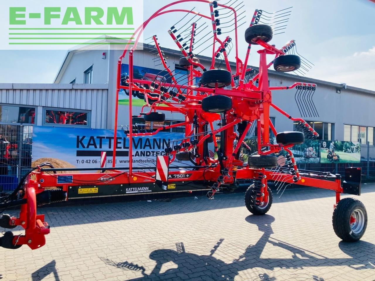 Kuhn ga 7501+ (neu) - Heuwender/ Wenderechen: das Bild 1 Kuhn ga 7501+ (neu) - Heuwender/ Wenderechen: das Bild 1