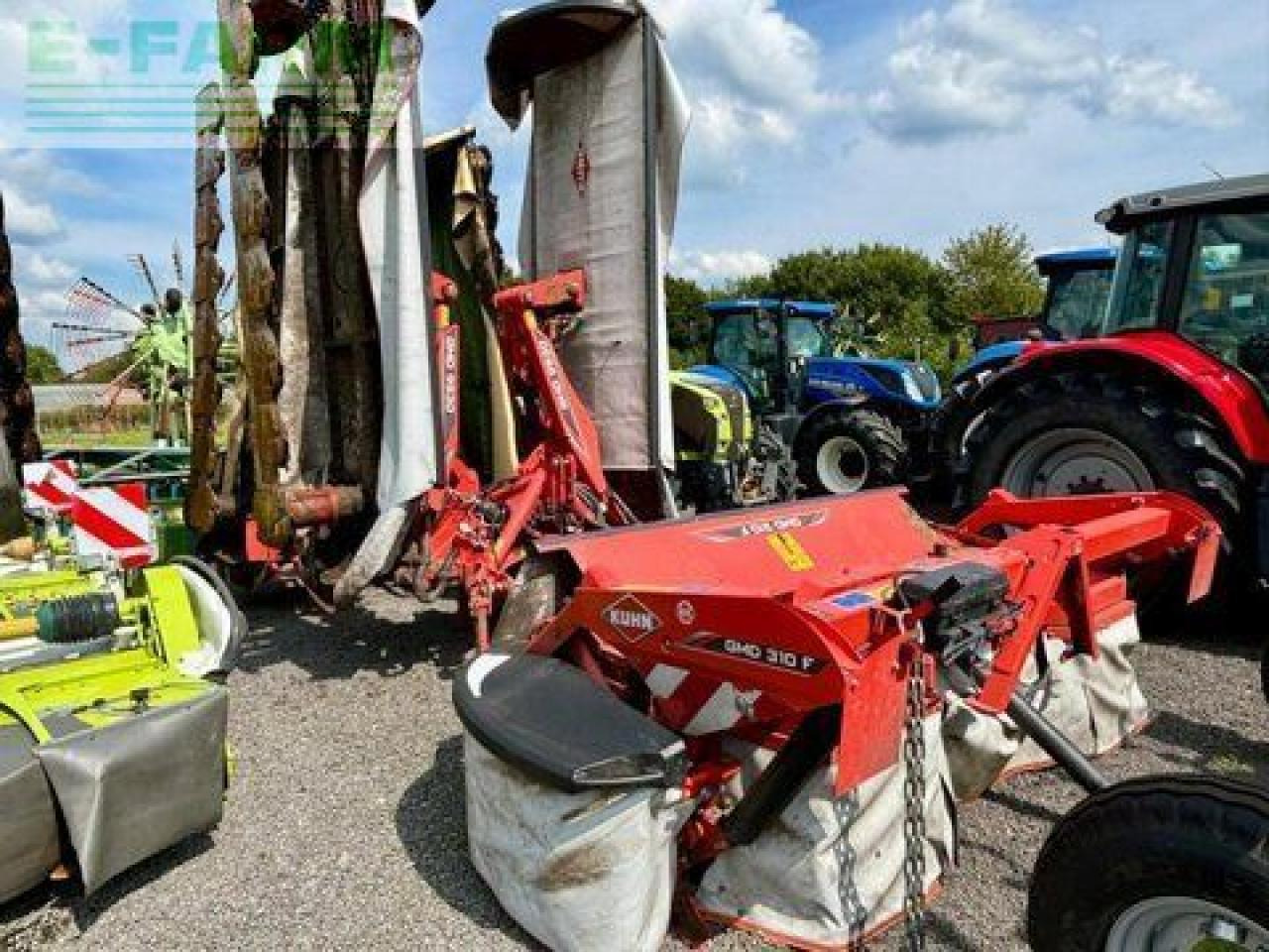 Kuhn gmd 9530 - ff + gmd 310 f - ff, mähwerkkombinati - Mähwerk: das Bild 2 Kuhn gmd 9530 - ff + gmd 310 f - ff, mähwerkkombinati - Mähwerk: das Bild 2