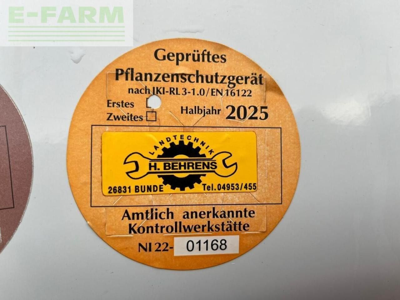 Kuhn spritze - Anhängespritze: das Bild 5 Kuhn spritze - Anhängespritze: das Bild 5