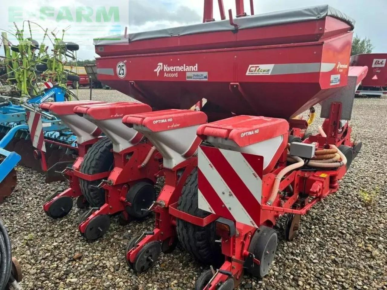 Kverneland e drive optima hd 8 rækket - Einzelkornsämaschine: das Bild 5 Kverneland e drive optima hd 8 rækket - Einzelkornsämaschine: das Bild 5